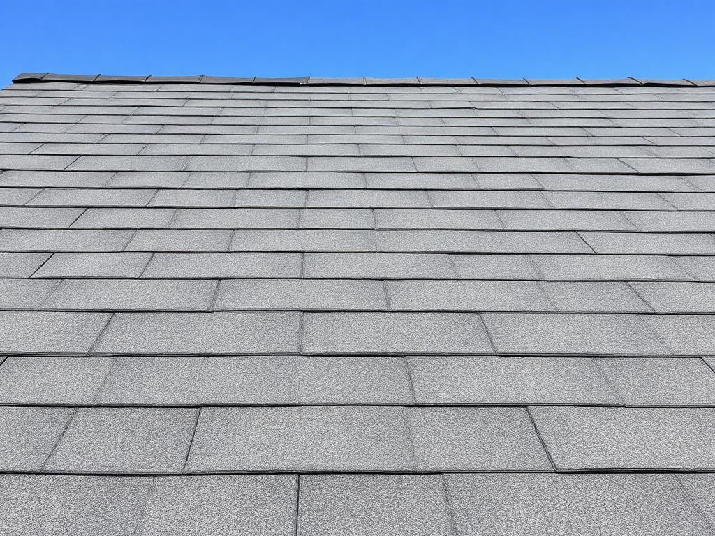 new charcoal architectural shingles installed on a Denton TX roof after storm damage tear-off